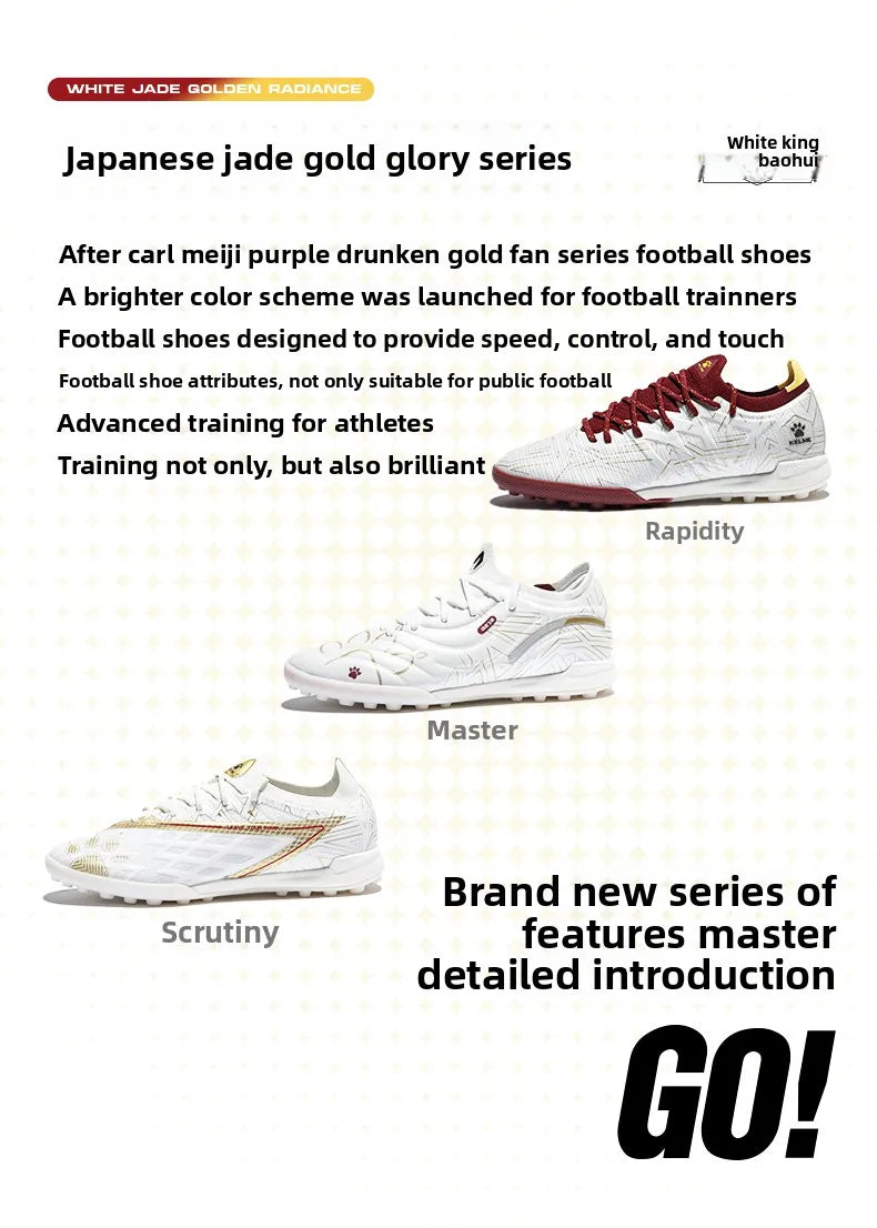Chuteiras de Futebol Kelme para Adulto TF com Pitons Fragmentados, Calçado Profissional para Jogo e Treino, Sapatilhas de Futebol Indoor Antiderrapantes para Jovem