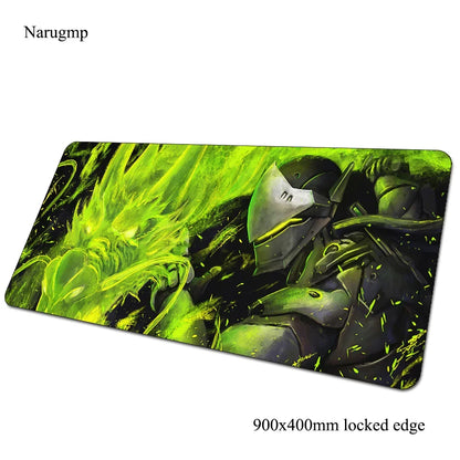 Overwatch-muismat voor verjaardag, computermat 900x400x3mm, grote gaming-muismat, cadeau, bureauonderlegger voor muis en toetsenbord, pc-gamer