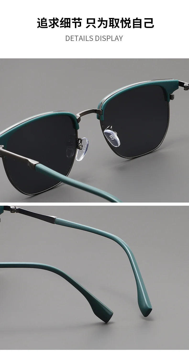 New Arrival Vintage Square Sunglasses Women Men Metal Frame Sun Glasses Female Eyewear Sunglasses for Male Female Eyeglasses