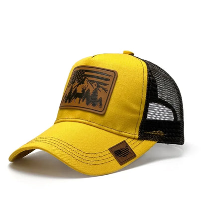 Fashion Leathers Baseball Caps for Women Men Female Male Sport Visors Snapback Cap Sun Hat Gorras Hombre Designer Trucker Hat