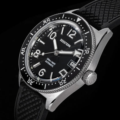 Sugess Diving Watch for Men Automatic Mechanical Wristwatches 20ATM Waterproof Sapphire NH35A Movement BGW9 Luminous New S434-2