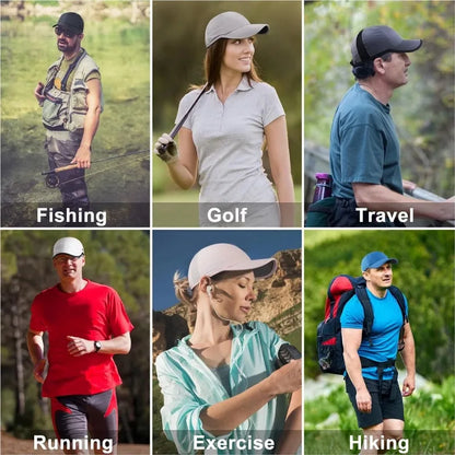 GADIEMKENSD Lightweight Breathable Outdoor Cap UPF 50+ Sunscreen Fashion Sun Hats for Men And Women Outdoor Sports