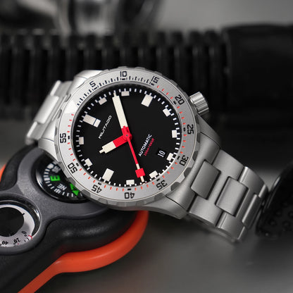 Militado ML20 39mm Men Watch PT5000 Automatic Movement Sapphire Luminova Watches Stainless Steel 200m Waterproof Wristwatch