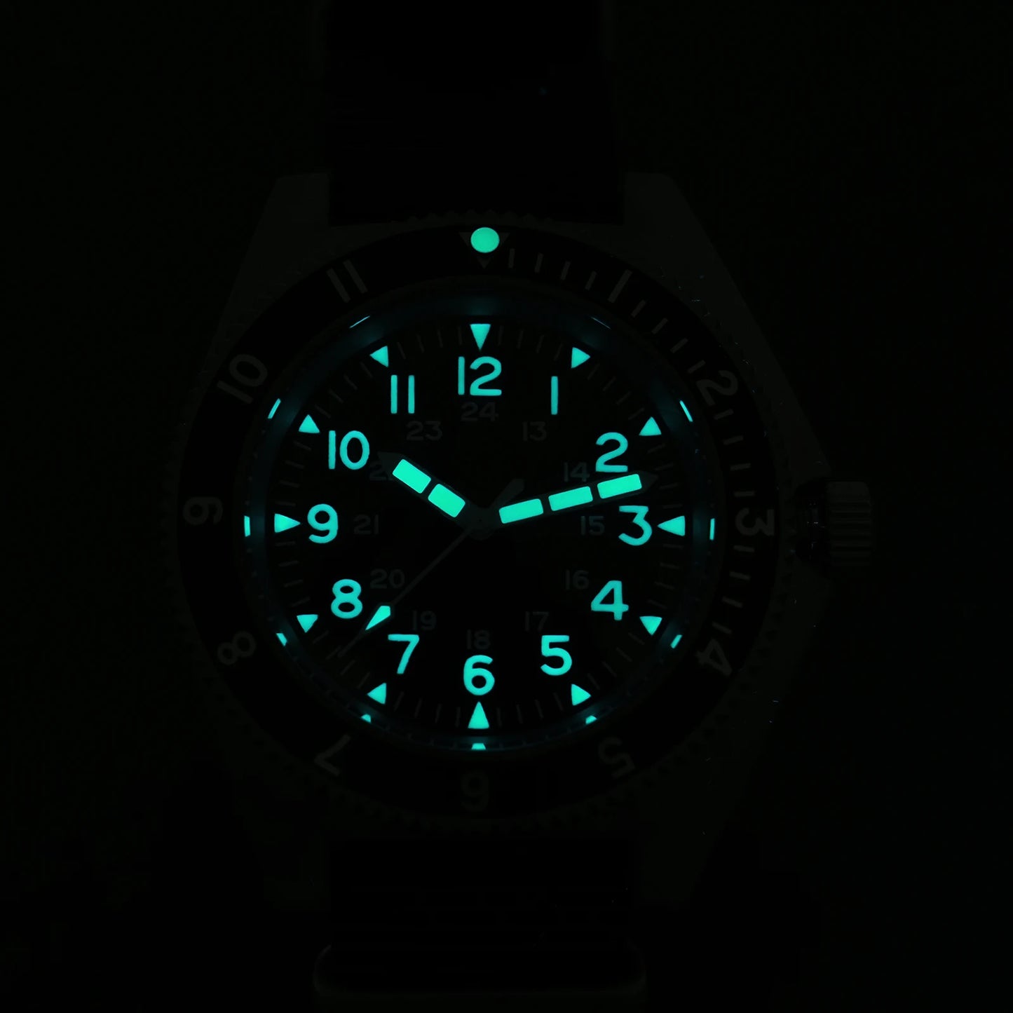 Watchdives WD1972 Quartz Watch VH31 Sweep Seconds Movement Sapphire Crystal BGW9 Luminous 20Bar Waterproof Vintage Men's Watches