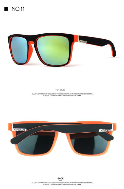 Outdoor Sport Square Myopia Lens Prescription Sunglasses Men Polarized Driving Anti-Glare Myopes Lunettes 0 -0.5 -0.75 To -6.0