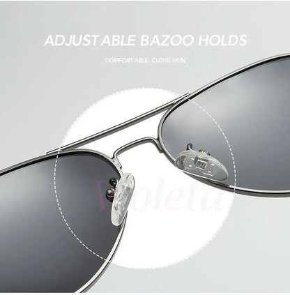 Punk Rock Polarized Sunglasses Color Film Sunglasses Han Edition Mirror Face Fashion Sun Glasses T1001