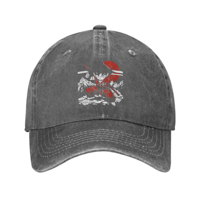 Kid Goku with Power Pole Dragon Ball Baseball Cap Distressed Denim Snapback Hat Men Women Outdoor Summer Adjustable Hats Cap