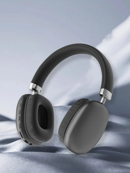 Casque sans fil supra-auriculaire, puce 5.3, Hi-Fi 360 °   Casque sans fil élégant avec son surround, connexion double appareil, longue autonomie de la batterie