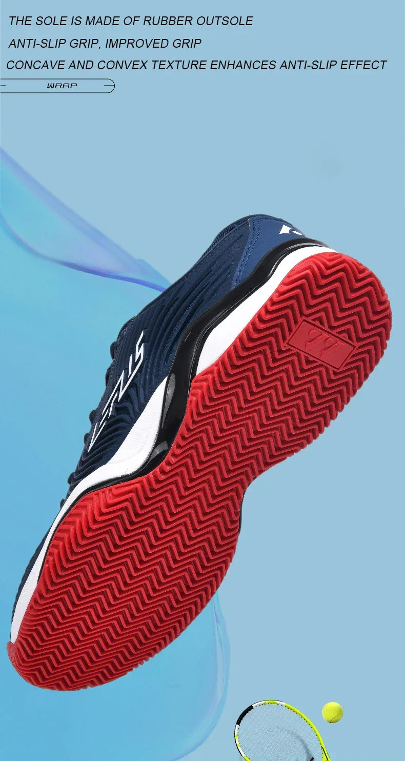 Paar ademende tafeltennisschoenen, sportschoenen, volleybalschoenen voor heren en dames, merk: Professional, badmintonsneakers