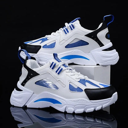 Nuevos zapatos casuales para hombre, para actividades al aire libre; zapatillas deportivas a la moda, ligeras, cómodas y transpirables.