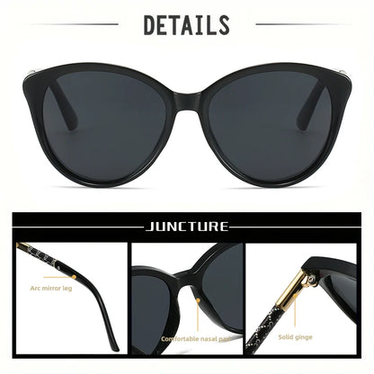REXXAR Polarized High Quality Cat Eye Sunglasses Women Men Sexy Fashion Brand Sun Glasses Shopping Party Male Female Glasses