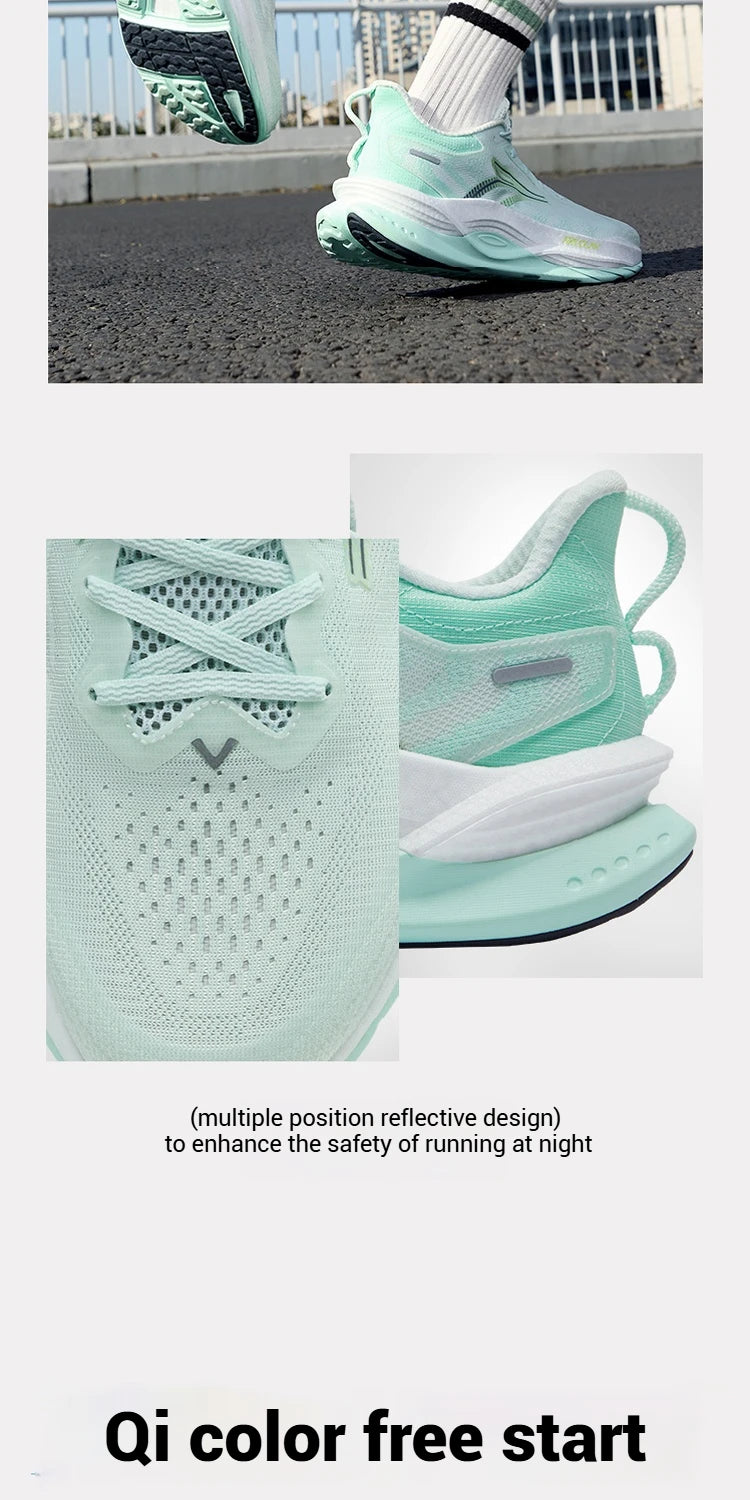 Scarpa da running da uomo 361 Degrees Fierce 5, nuova, traspirante, ammortizzante, confortevole, antiscivolo, resistente all’usura, sneaker da uomo 672522218