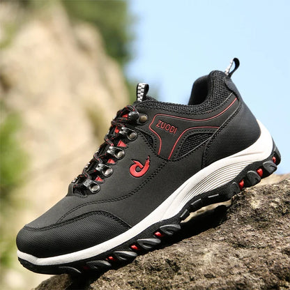 Men's EVA Hiking Shoes Waterproof Anti-Slip Leather Outdoor Sports Shoes for Camping Running Jogging 2025 New