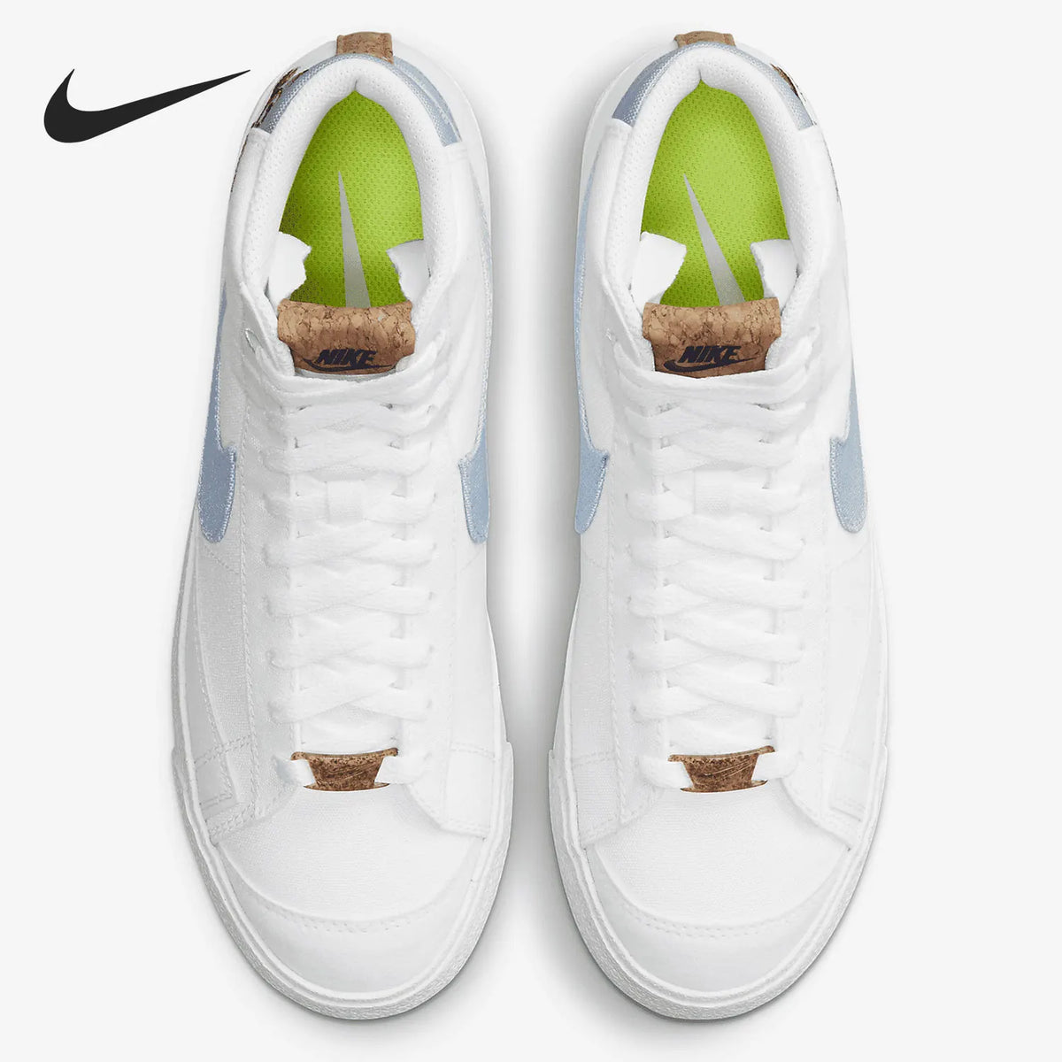 Ténis desportivos casuais Nike Authentic Blazer para mulher, modelo Foam Classic, DC9265-100