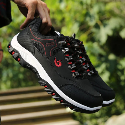 Men's leather casual shoes, sneakers for men, spring, autumn, winter shoes, lightweight tennis walking shoes for men