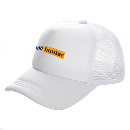 Milf Hunter Trucker Caps Fashion Cool Milf Hunter Hats Baseball Cap Summer Outdoor Sun Mesh Caps MZ-506