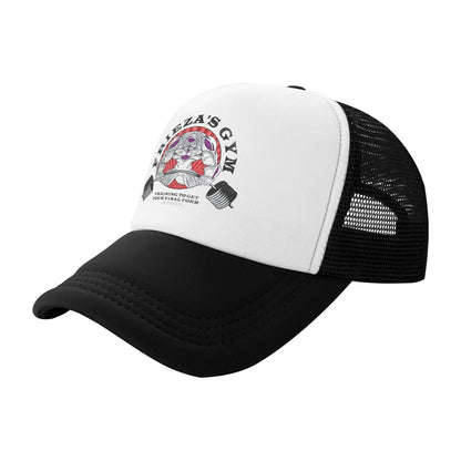 Produit gaming premium Fraquane, Dragon Ball  Kid Buu Trucker Cap Unisex  Hats Sun Caps Trucker Cap Adjustable Polyester Mesh Baseball Cap Summer.