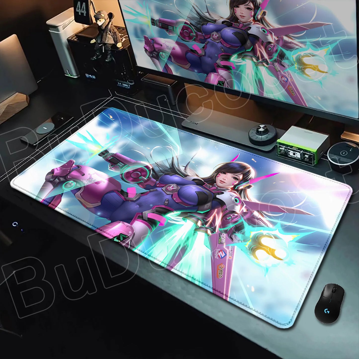 Overwatch Gaming Anime Girl Large XXL Mouse Pad HD Printing Computer Keyboard Mats Laptop Office Rubber Soft Desk Rug 900x400 mm