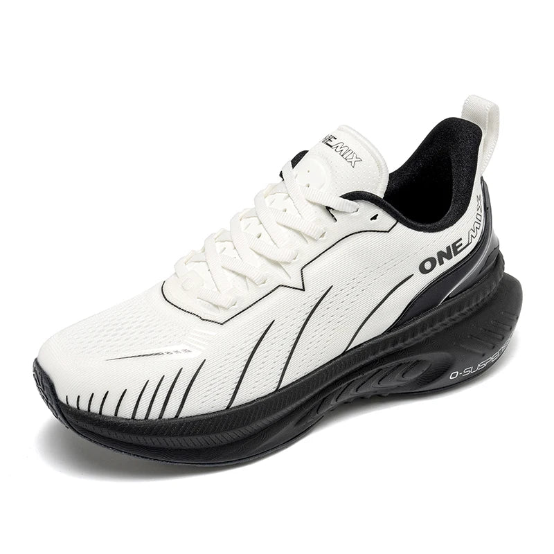 Zapatillas de running ONEMIX New Cushioning para hombre, aptas para corredores pesados, deportivas con cordones para mujer, antideslizantes, de exterior, deportivas para hombre