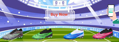 New Unisex Long Spike Football Boots Men Broken Nail Soccer Shoes AG/TF Training Soccer Cleats Sneakers Non-Slip Ankle Zapatos