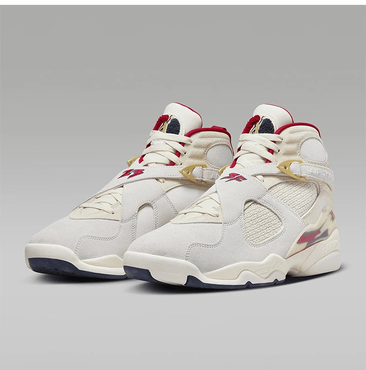 Ténis de basquetebol masculinos Nike Air Jordan 8 Retro SP genuínos FJ2850-107