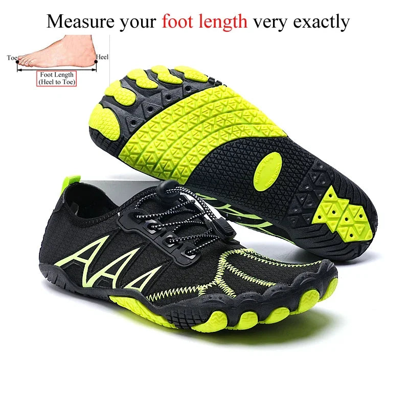 Plus Big Size 47 Heren Dames Slipstop Barefoot Aqua-schoenen Watersportschoenen Zwemmen in zee Strandschoenen Duiken Zomeruitverkoop