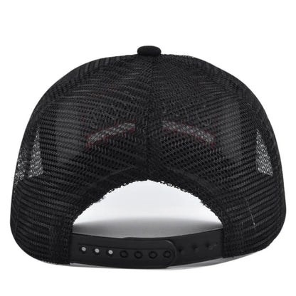 Streetwear Letter Embroidery Mesh Dad Baseball Cap Fashion Snapback Hip Hop Outdoor Y2K Trucker Hats Gorras F2719 for Women Men