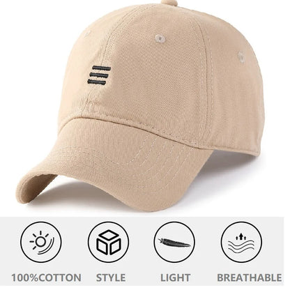Baseballkappe „Big Head“ in Übergröße, 100 % Baumwolle, für Männer und Frauen geeignet, verstellbar, Dad-Cap, Oversize, 58–60 cm, 61–65 cm