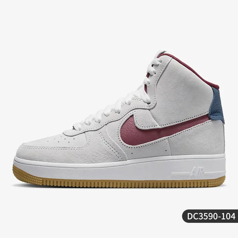 Nike eredeti Air Force 1 férfi és női sportos, kényelmes, magas szárú cipő DC3590-104