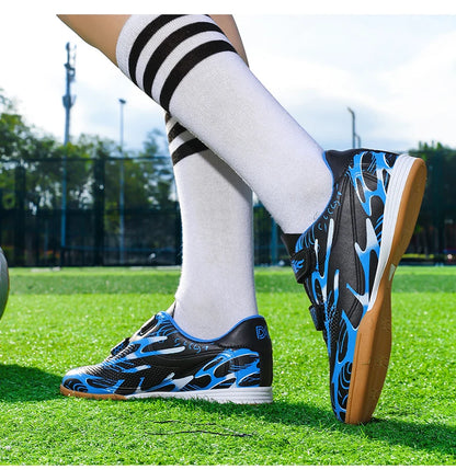 Kids Soccer Shoes School Football Boots Professional Cleats Grass Training Sport Footwear Boys Outdoor Futsal Soocer Boots 28-38