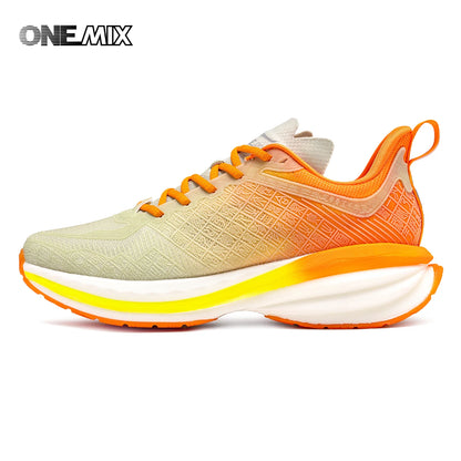 Zapatillas deportivas ONEMIX: nuevas zapatillas de running para hombre con amortiguación, antideslizantes, transpirables y ligeras; zapatillas deportivas para mujer para actividades al aire libre