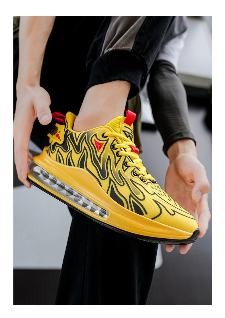 Luxuriöse Herren-Sneaker, lässige, atmungsaktive Trainingsschuhe, Rennschuhe, modische Slipper, Laufschuhe für Herren, Tenis