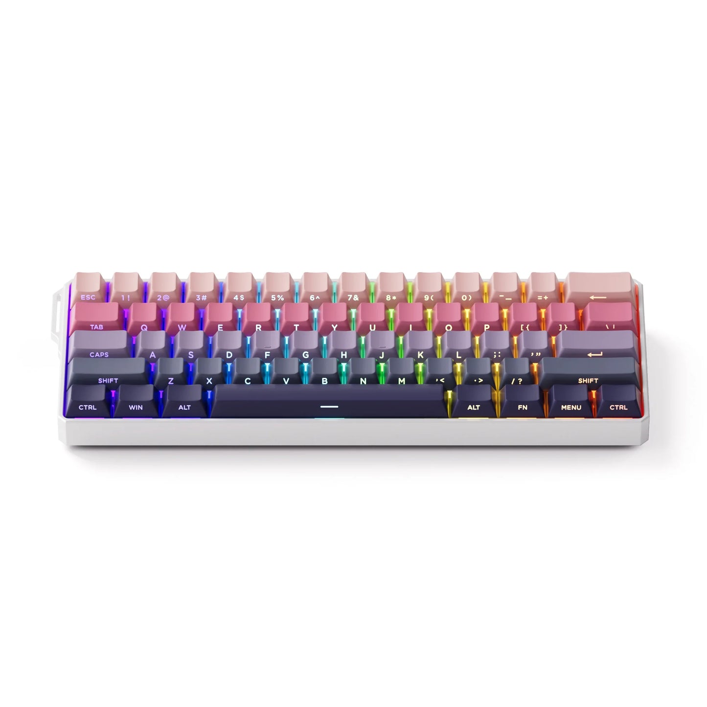 Tastiera gaming meccanica Akko MonsGeek FUN60 Ultra con switch magnetici, 60%, Rapid Trigger 8K HE/TMR, tastiera gamer personalizzata in alluminio