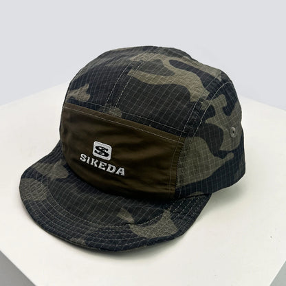 Unisex CAMO hurtigtørrende baseballkasketter med bogstavbroderi, solskærm, farveblokke, åndbare, personlige kasketter med skygge, alsidige ind