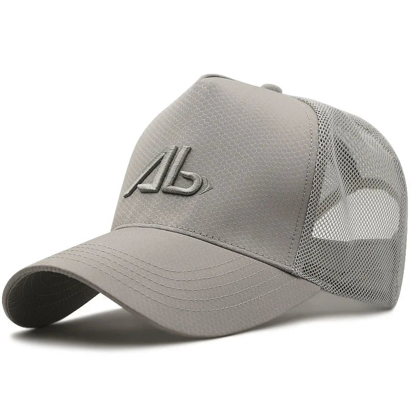 Big Head Man Baseball Caps Summer Mesh Plus Size Causal Peaked Hats 56-60cm 62-68cm Oversize XXL Snapbacks