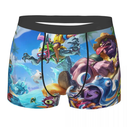 Ornn League of Legends LOL MOBA-spil Underbukser Åndbare trusser Herreundertøj Sexede shorts Boxershorts