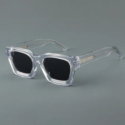 Luxury Acetate Frame Sun Glasses Rectangle Polarized Sunglasses Fashion Design High Quality UV400 Outdoors Eyewear Men Women
