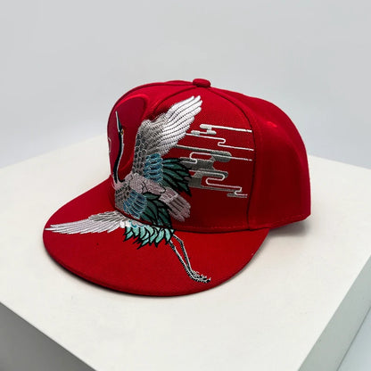 China Chic Pattern Embroidered Baseball Hats Breathable New Unisex Ethnic Style Peaked Caps Versatile Sunshade Hip Hop Fashion