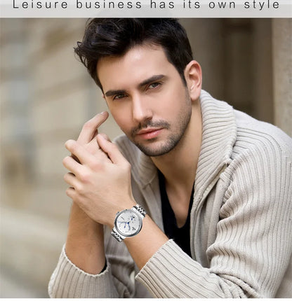 NEW Watch For Men Top Brand Luxury Sport Automatic Mechanical Men's Watches Military Style Waterproof Wristwatch Men Watch