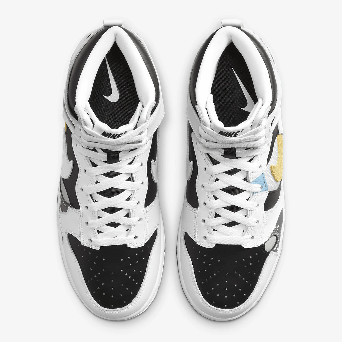 Ténis de basquetebol desportivos almofadados Nike Dunk High LX para mulher, genuínos, DZ7327-001