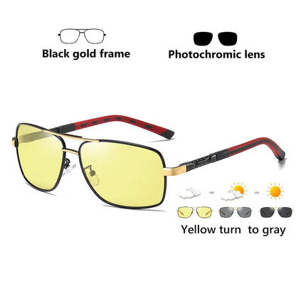 LIOUMO Brand Polarized Sunglasses Men Photochromic Sun Glasses For Women Driving Glasses Anti-Glare Goggles gafas de sol hombre