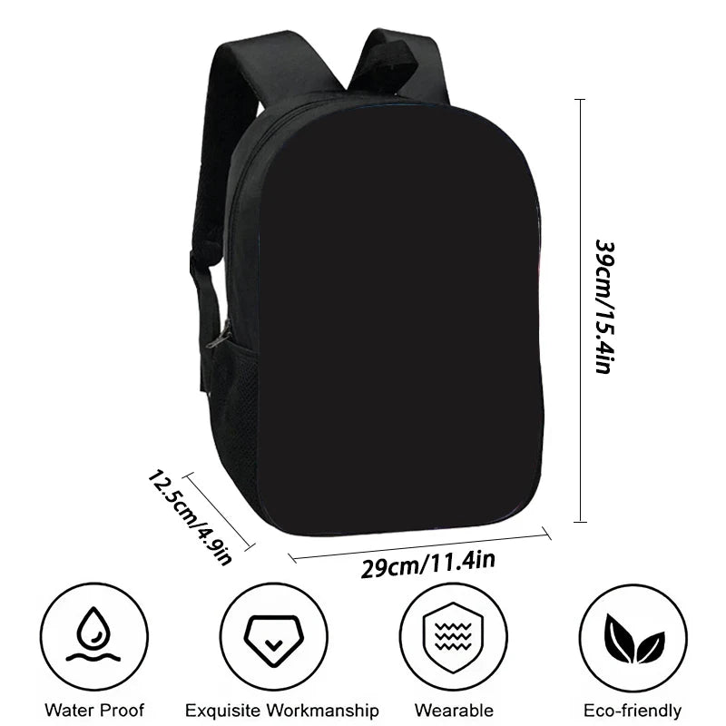 Zaino per bambini con motivo shooting game, ispirato a Fortnites, per ragazzi e ragazze, regalo di compleanno per studenti, borsa scuola unisex, zaino da campeggio resistente