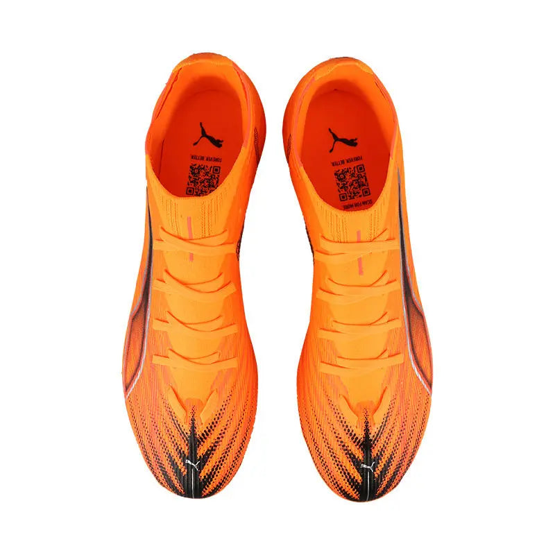 PUMA Mens MG Cleat Soccer Shoes 108519-01 108519-03 Reinforced Heel One Piece Tongue Football Boots