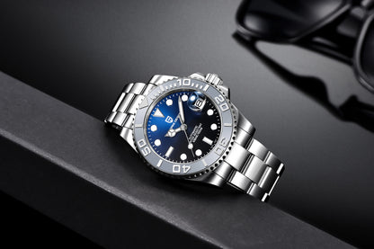 PAGANI DESIGN V2 Japan Mov't 40MM Luxury Men Mechanical Watch Sapphire Glass Ceramic Bezel Automatic Diving Watches for Men
