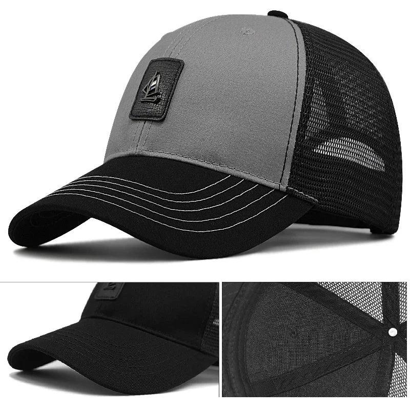 Baseballkappe „Big Head“ in Übergröße, 100 % Baumwolle, für Männer und Frauen geeignet, verstellbar, Dad-Cap, Oversize, 58–60 cm, 61–65 cm