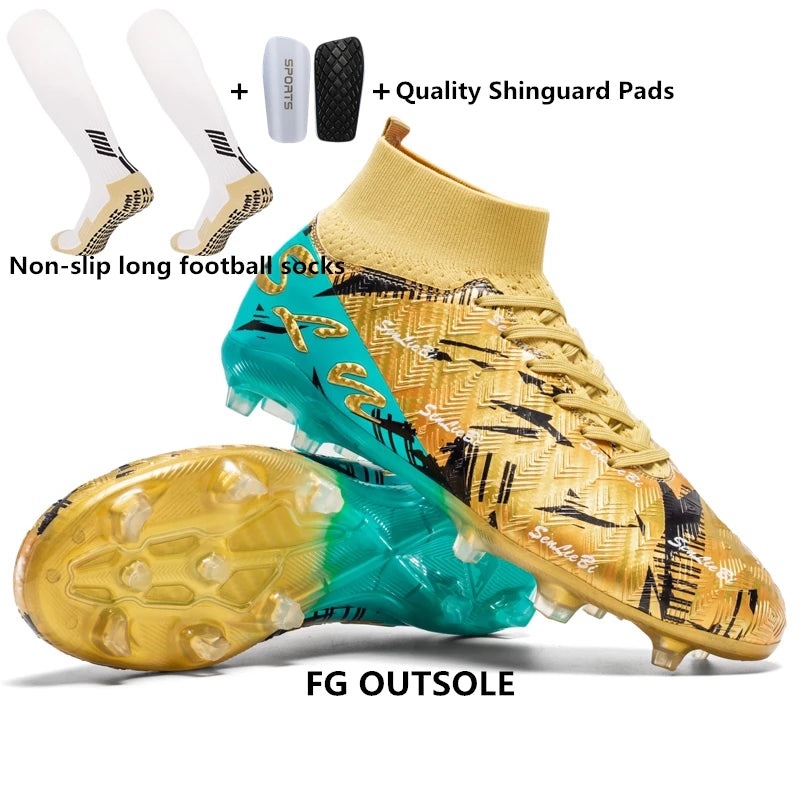 Maat 34-46 Heren FG/TF voetbalschoenen Futsal Professioneel Unisex Kindervoetbalschoenen Training Outdoor Jongensvoetbalschoenen Sneakers