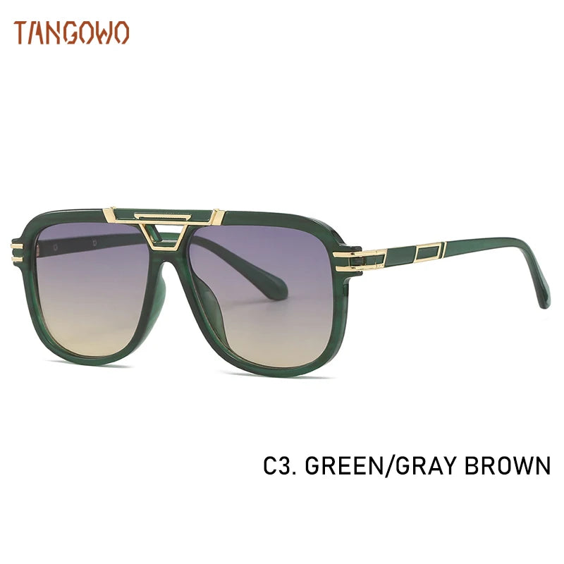 TANGOWO Mens Sunglasses Free Shiping Glasses Man Sunglass Eyewear Luxury Designer Lenses Women Lens New in Lunette Men Women's