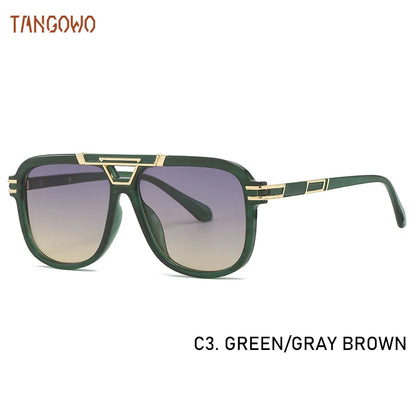 TANGOWO Mens Sunglasses Free Shiping Glasses Man Sunglass Eyewear Luxury Designer Lenses Women Lens New in Lunette Men Women's