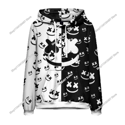 Sudadera con capucha casual estampada para hombre, mujer y niños Fortnite Couple Wear, para estudiantes, deportes al aire libre, manga larga sencilla