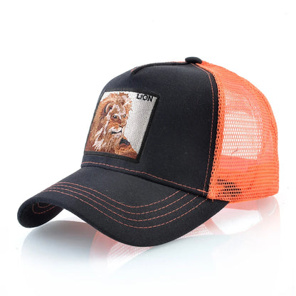 Hip Hop Baseball Cap With Lion Embroidery Patch Snapback Streetwear Trucker Caps Men Women Drake Baseball Hats Four Season Hat